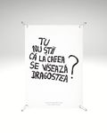 Print detașabil Tu nu știi că la cafea se visează dragostea?