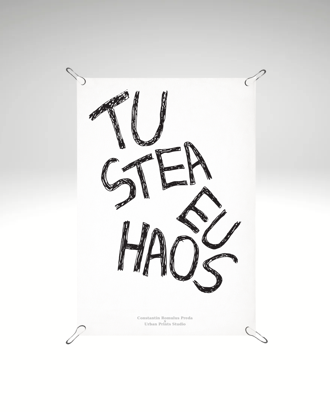 Print detașabil Tu stea eu haos
