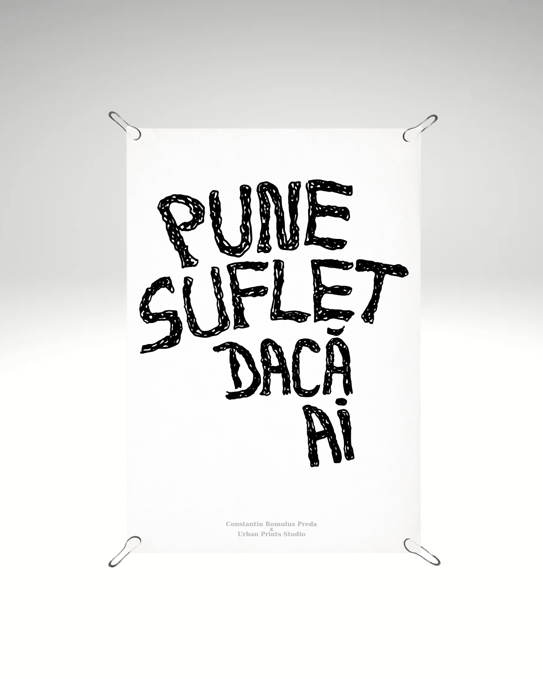 Print detașabil Pune suflet dacă ai