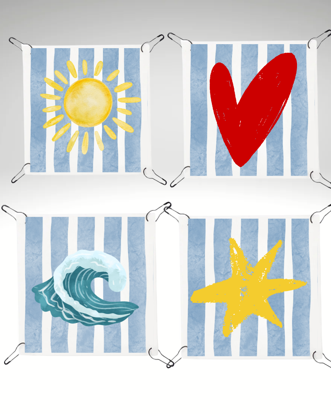 Summer signals (set 4 printuri detașabile)