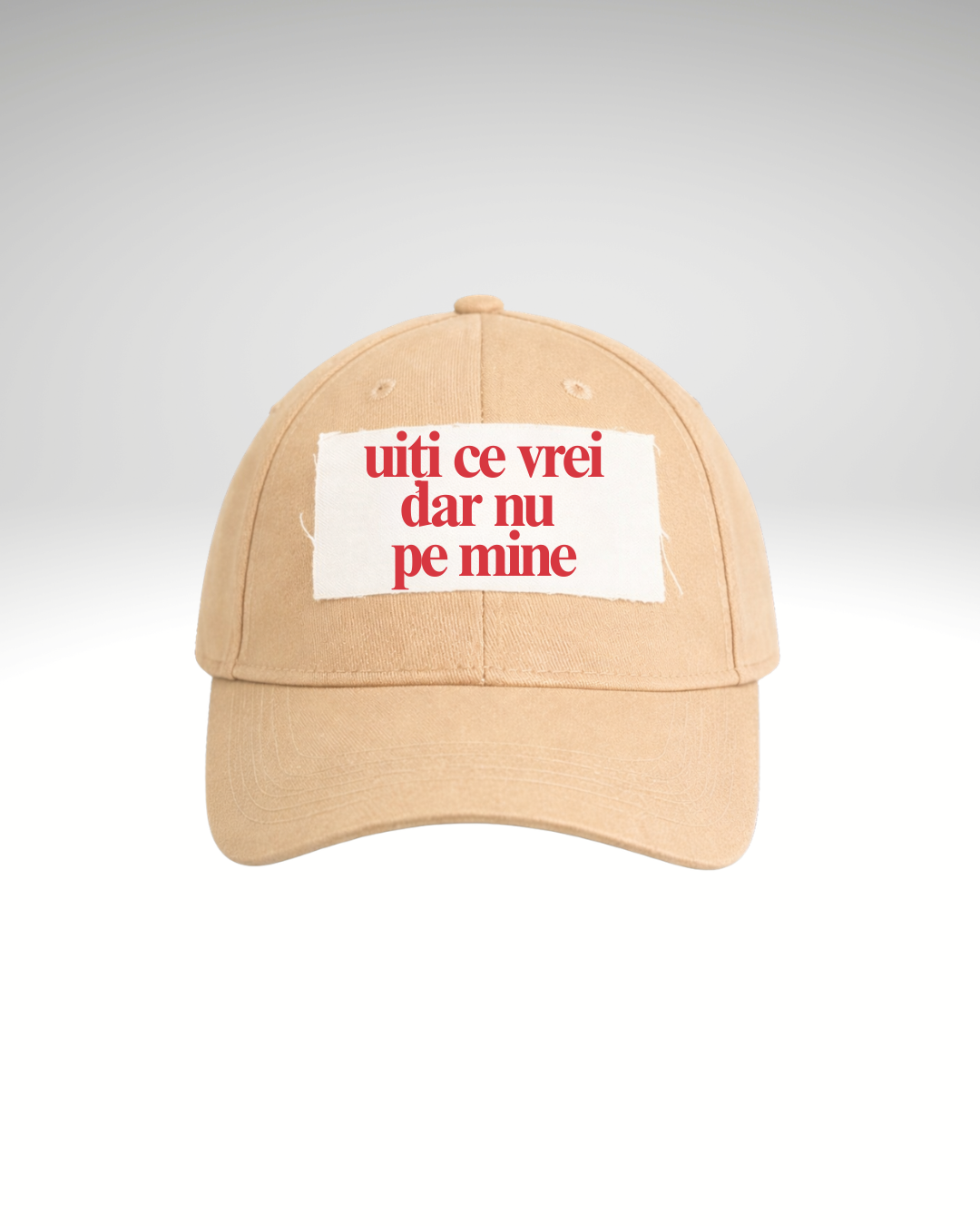 Șapcă uiți ce vrei dar nu  pe mine