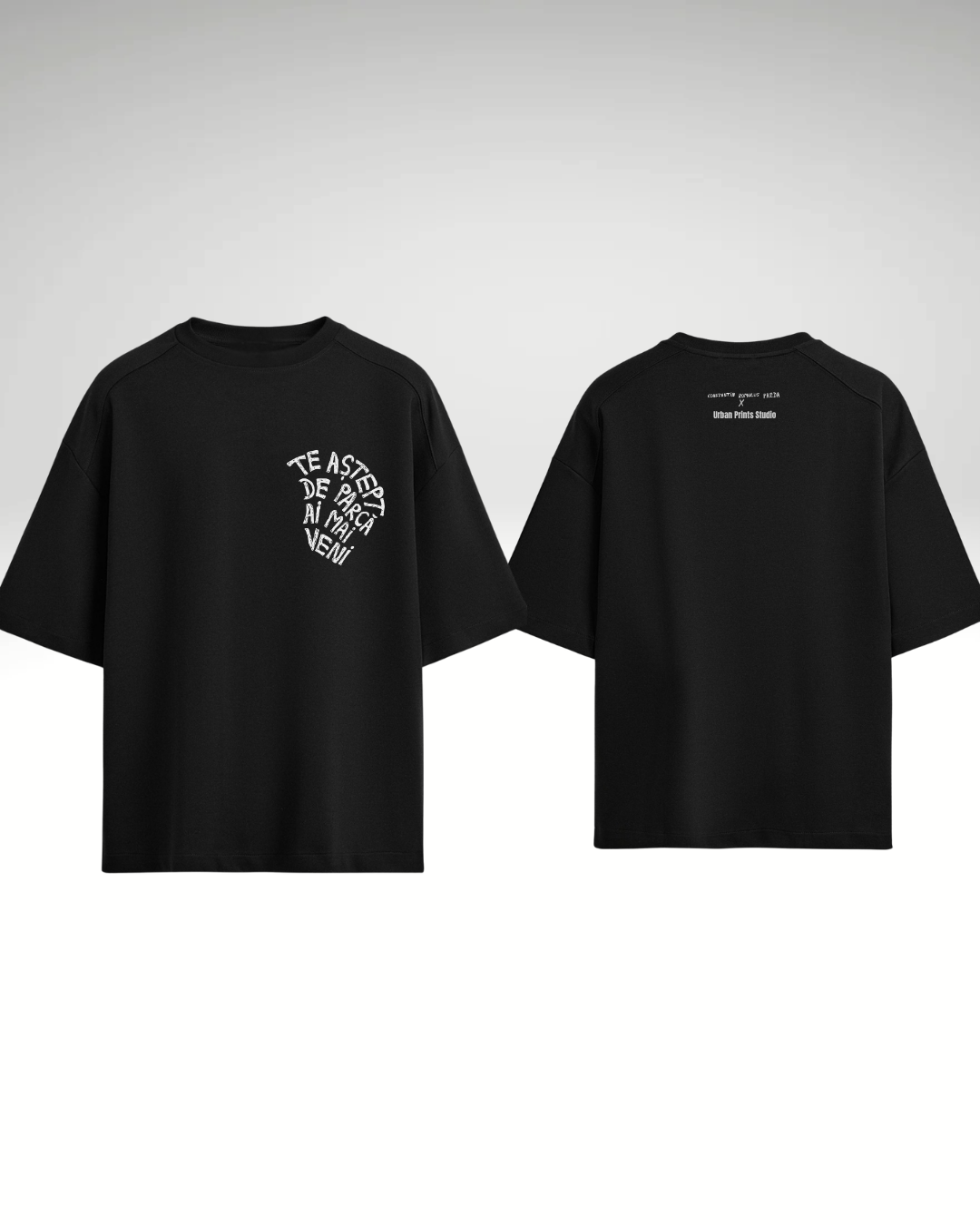 Tricou te aștept de parcă ai mai veni