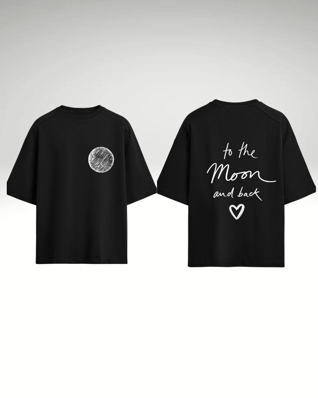 Tricou to the moon