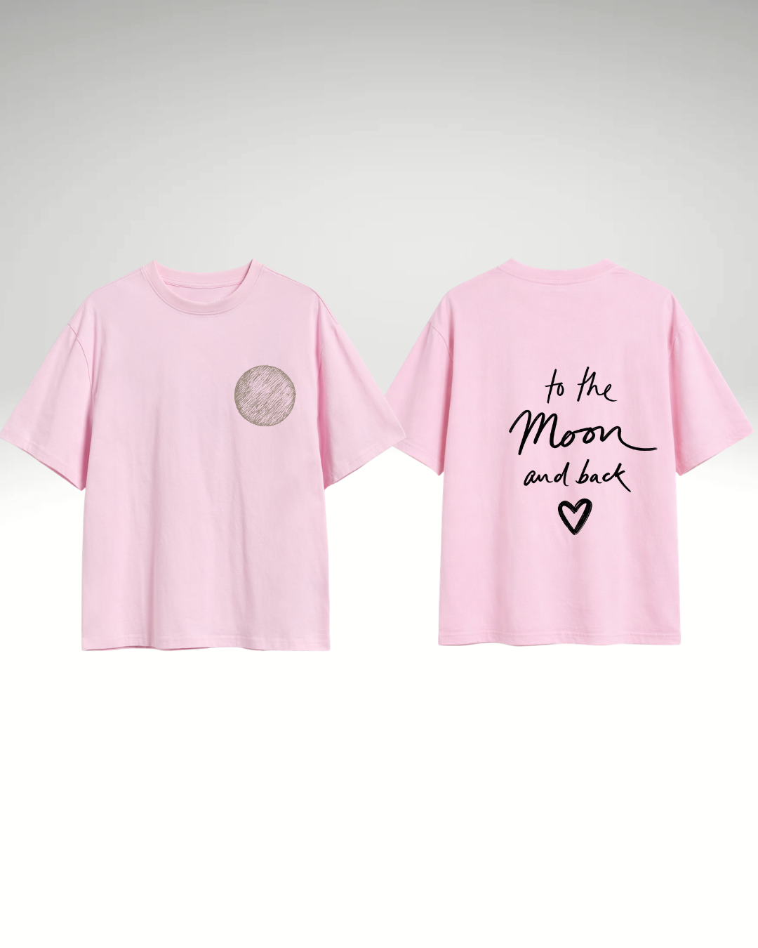 Tricou to the moon